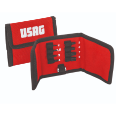 U06600100 Set di inserti con profilo esagonale speciale (9 pz) 660 X/B9 USAG