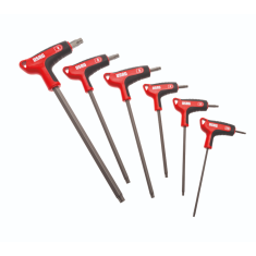 U02802460 Serie di 6 chiavi maschio con profilo esagonale speciale X-Grip e impugnatura bimateriale 280 HX/SE6 Usag