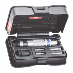 USAG U07000085 - 700 1/2 C6 - ASSORTIMENTO IN CASSETTA DI ABS CON GIRAVITE A PERCUSSIONE (6PZ)