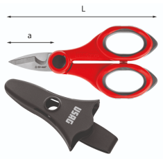 USAG U02070008 - 207 D - FORBICE PER ELETTRICISTI