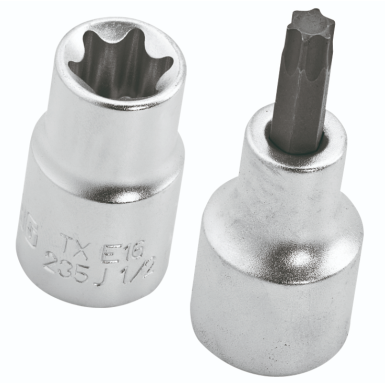 USAG U06010009 - 601 1/4-1/2 JTX16 - ASSORTIMENTO IN CASSETTA MODULARE CON BUSSOLE TORX® (16 PZ)