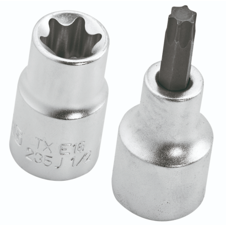 USAG U06010009 - 601 1/4-1/2 JTX16 - ASSORTIMENTO IN CASSETTA MODULARE CON BUSSOLE TORX® (16 PZ)