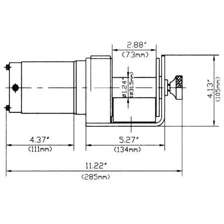 ARGANO ELETTRICO A 12V IN CORRENTE CONTINUA Fervi 0630/0900