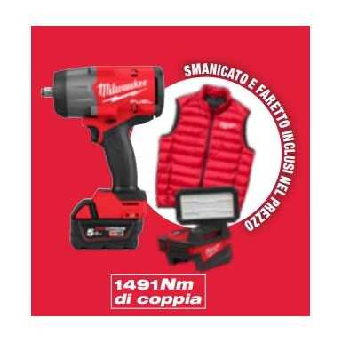 Avvitatore impulsi M18 FHIWF2F12MC-502X Fuel attacco 1/2 1491NM Milwaukee