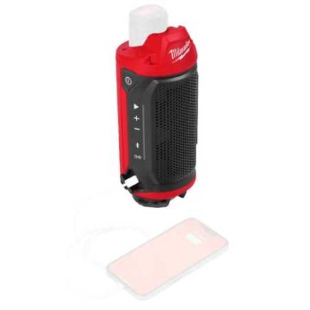Speaker PACKOUT™ M12™ con power bank M12 SPEJSG2-0 Milwaukee