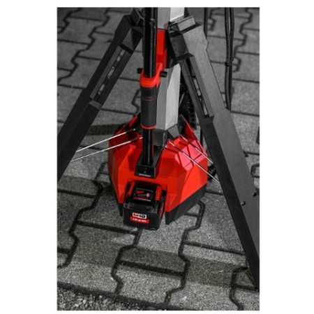 Torre faro led multidirezionale con treppiede M18™ 6.000 Lumen e caricabatterie batteria/corrente M18