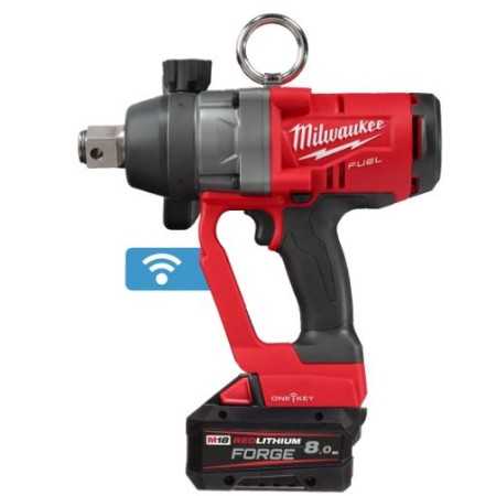 Avvitatore ad impulsi ONE-KEY™ FUEL™ ad alta coppia attacco 1″ F M18ONEFHIWF1-802X Milwaukee