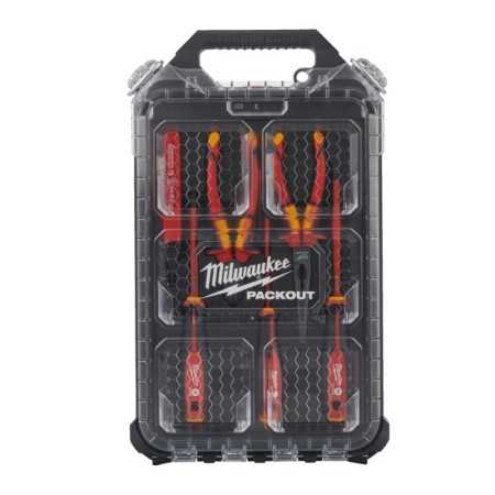 Set utensili da elettricista organizer slim 7 pz Milwaukee