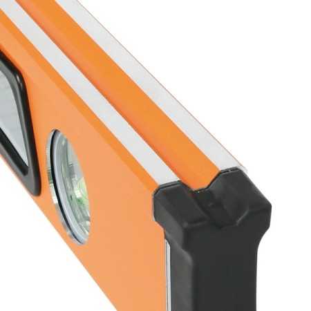 Livella con base magnetica in alluminio profilato con tre fiale infrangibili 1696T Beta