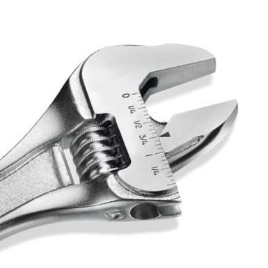 Serie di 3 chiavi a rullino cromate con scala graduata 111E/D3 Beta