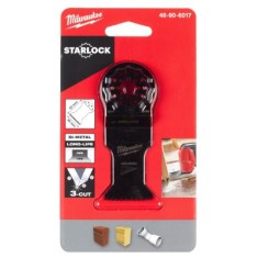 Lama taglio dal pieno bi-metal att. sl 65mm legno veloce STARLOCK 48906017 Milwaukee