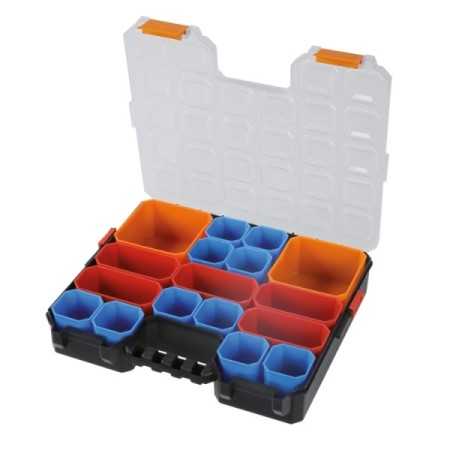 Valigia organizer con 17 vaschette portaminuteria asportabili 2080/V17 Beta