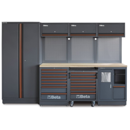 Combinazione arredo officina C45PRO 2.0 W