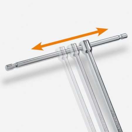 SERIE DI 7 CHIAVI A T ESAGONALI SNODATE BETA 952/D7