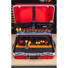 Valigia con assortimento di 43 utensili per veicoli ibridi ed elettrici 2029EM Beta 2