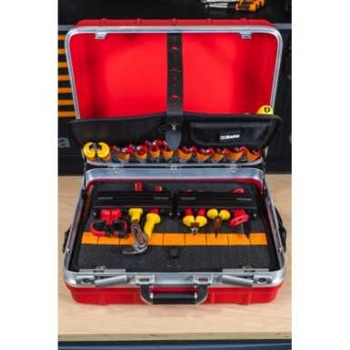 Valigia con assortimento di 43 utensili per veicoli ibridi ed elettrici 2029EM Beta