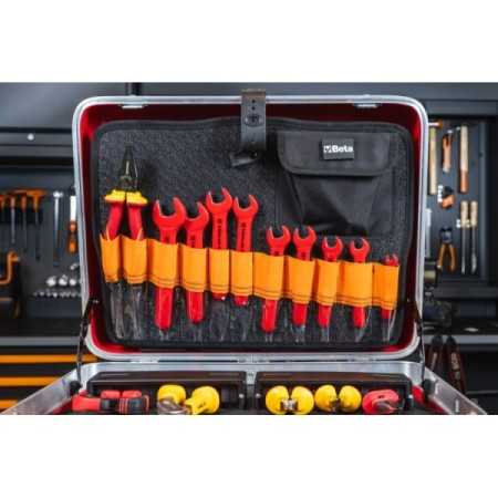 Valigia con assortimento di 43 utensili per veicoli ibridi ed elettrici 2029EM Beta