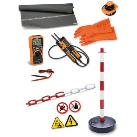 Cassettiera con 81 utensili per la manutenzione dei veicoli ibridi ed elettrici 2400 RSC24/6-VEN Beta