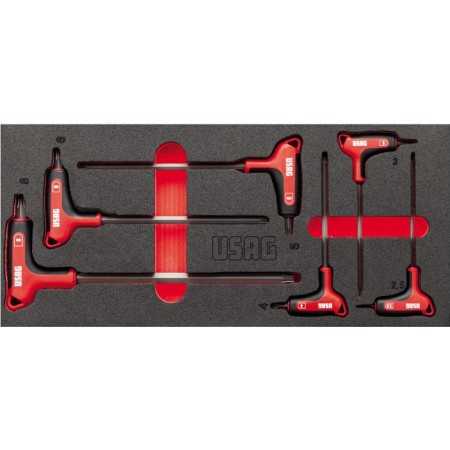 Modulo in spugna bicolore assortito (6 pz) Usag 519 M 280HX L