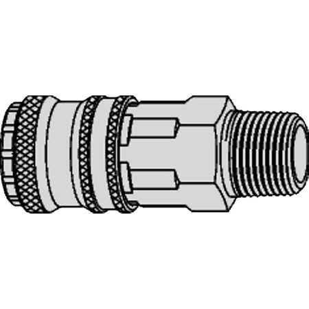 Attacco femmina CEJN serie 315 eSafe fil. maschio 1/4