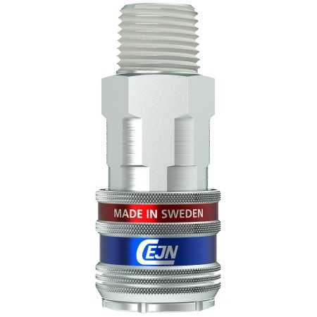 Attacco femmina CEJN serie 315 eSafe fil. maschio 1/4