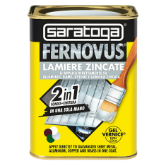 FERNOVUS 750ML BIANCO BRILLANTE PER LAMIERE ZINCATE