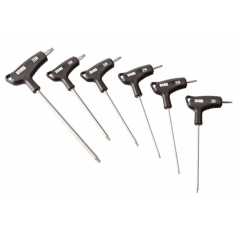 Serie di 6 chiavi maschio con profilo TORX® speciale X-Grip e impugnatura bimateriale 280 HXTX/SE6 Usag