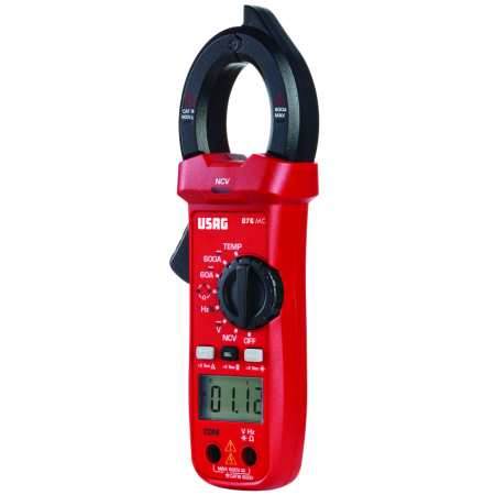 Pinza amperometrica con multimetro digitale TRUE RMS 076 MC Usag