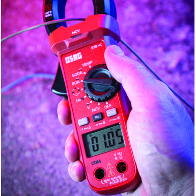 Pinza amperometrica con multimetro digitale TRUE RMS 076 MC Usag