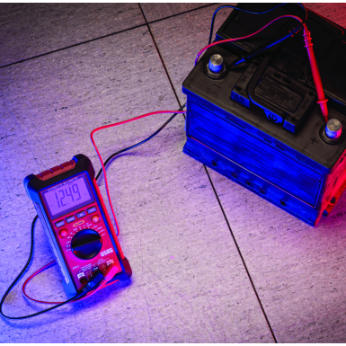 Multimetro digitale con lettura a valore efficace TRUE RMS 0076 M Usag