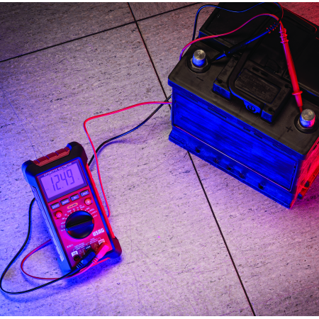 Multimetro digitale con lettura a valore efficace TRUE RMS 0076 M Usag