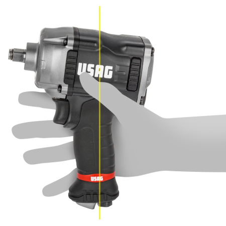 Avvitatore ad impulsi in magnesio 929 PC1 1/2 Usag