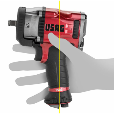 Avvitatore ad impulsi in magnesio con LED – Top di gamma 943 PC1 1/2 Usag