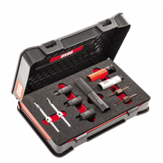 Kit universale per la rimozione di dadi e viti antifurto (10 pz) 272 DS Usag