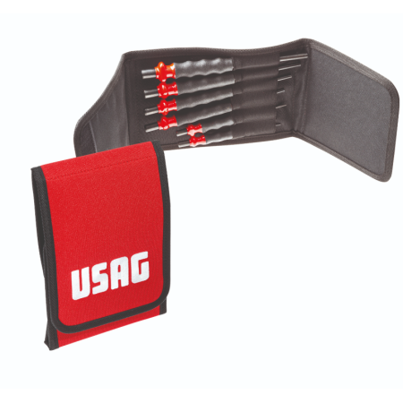 Serie di 6 cacciaspine con impugnatura 367 A/SE6 Usag