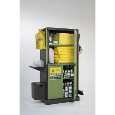 Armadio per fitosanitari, pesticidi e prodotti chimici con vasca stagna esterna 391A02 Fami 2