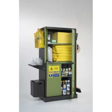 Armadio per fitosanitari, pesticidi e prodotti chimici con vasca stagna esterna 391A02 Fami