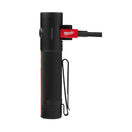 Torcia compatta 500L con batteria interna ricaricabile USB IR FL500