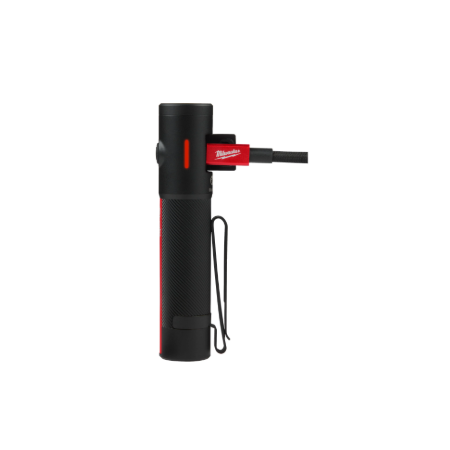 Torcia compatta 500L con batteria interna ricaricabile USB IR FL500