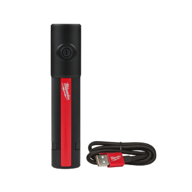 Torcia compatta 500L con batteria interna ricaricabile USB IR FL500
