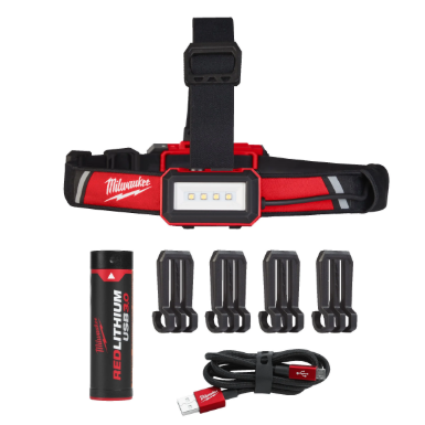 Lampada frontale 600L ricaricabile con USB L4 HLRP-301