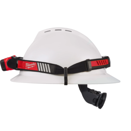 Lampada frontale 600L ad alta visibilità per elmetti ricaricabile con USB L4 HL-VIS-301