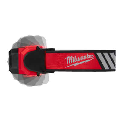 Lampada frontale 600L ad alta visibilità per elmetti ricaricabile con USB L4 HL-VIS-301