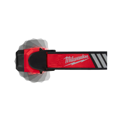 Lampada frontale 600L ad alta visibilità per elmetti ricaricabile con USB L4 HL-VIS-301