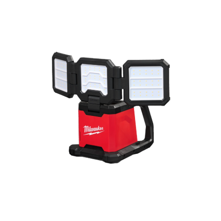 Faro LED da cantiere M18™ con 3 teste multidirezionali batteria/corrente M18 MDTL-0