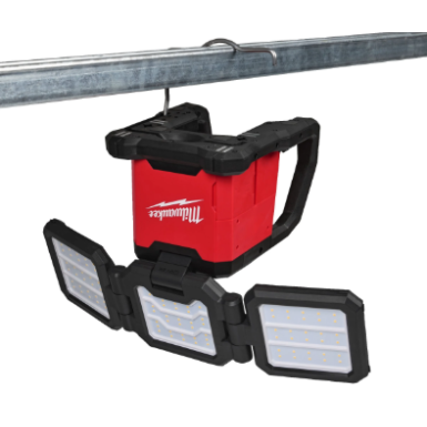 Faro LED da cantiere M18™ con 3 teste multidirezionali batteria/corrente M18 MDTL-0