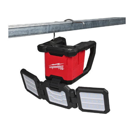 Faro LED da cantiere M18™ con 3 teste multidirezionali batteria/corrente M18 MDTL-0