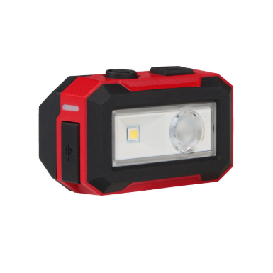 Lampada frontale 450L con batteria interna ricaricabile con USB IR HL450