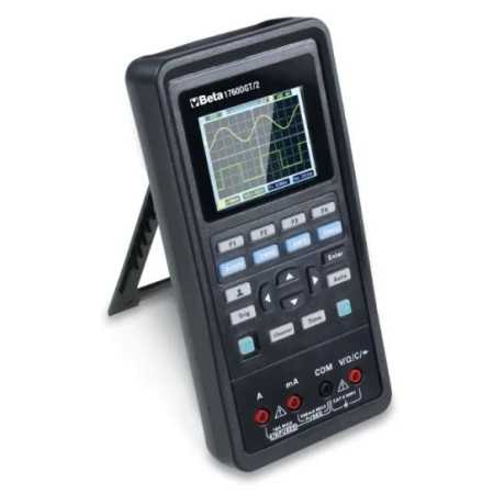 Multimetro Digitale Automotive Portatile Con Oscilloscopio A 2 Canali E Generatore D'onda - Beta 1760DGT/2
