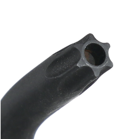 Serie di 8 chiavi maschio piegate con un'estremità sferica, modello lungo 97BRTXL/SC8